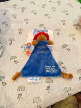 Paddington Blue Bear Comforter with Red Hat